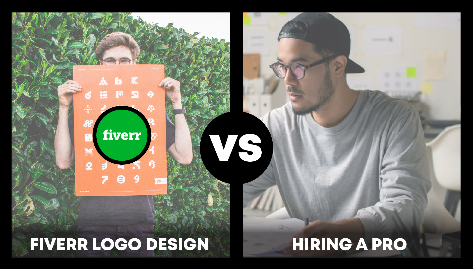 Fiverr Logo Design vs. Hiring a Pro: Which is Better?