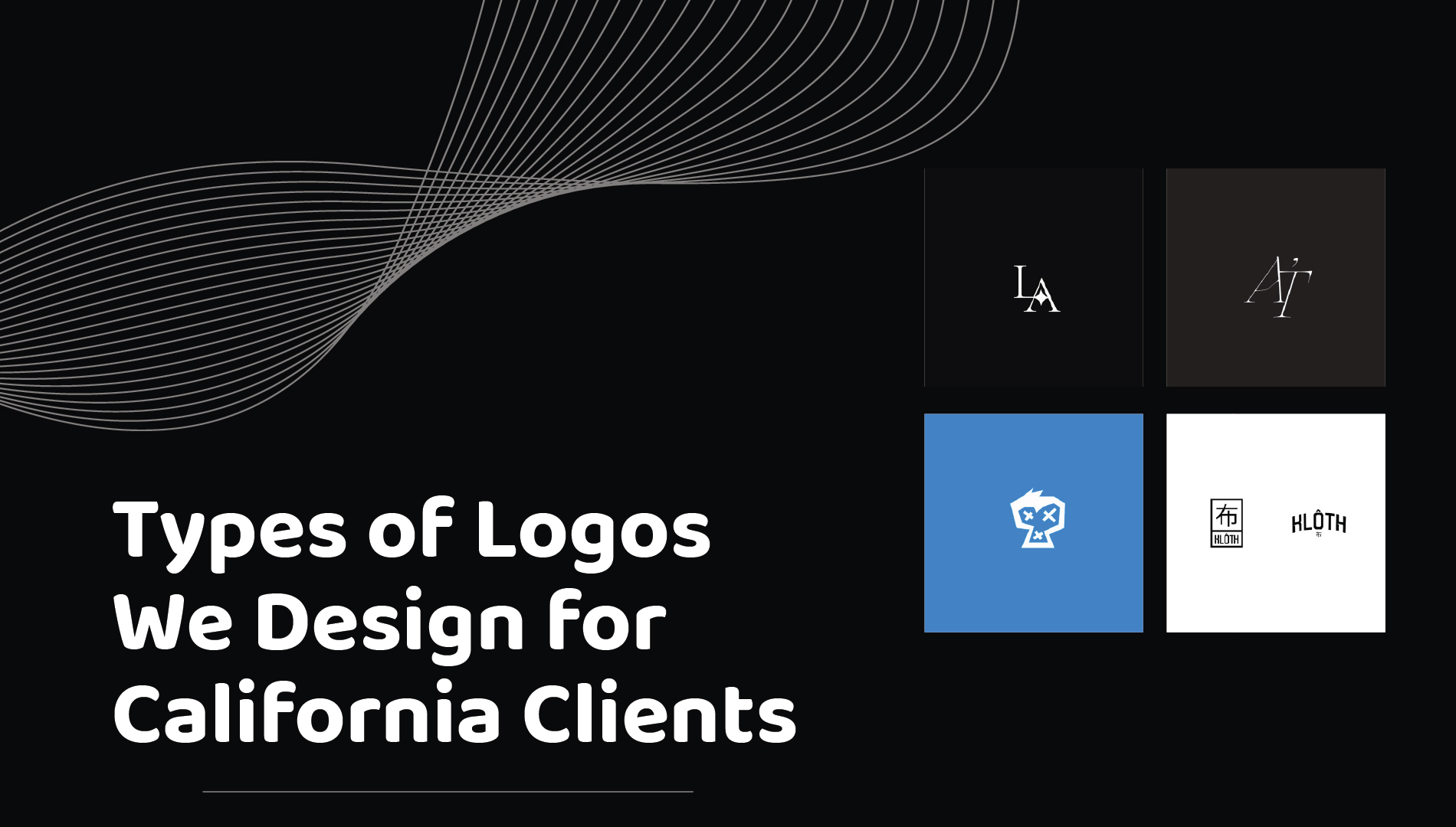 Types of Logos We Design for California Clients